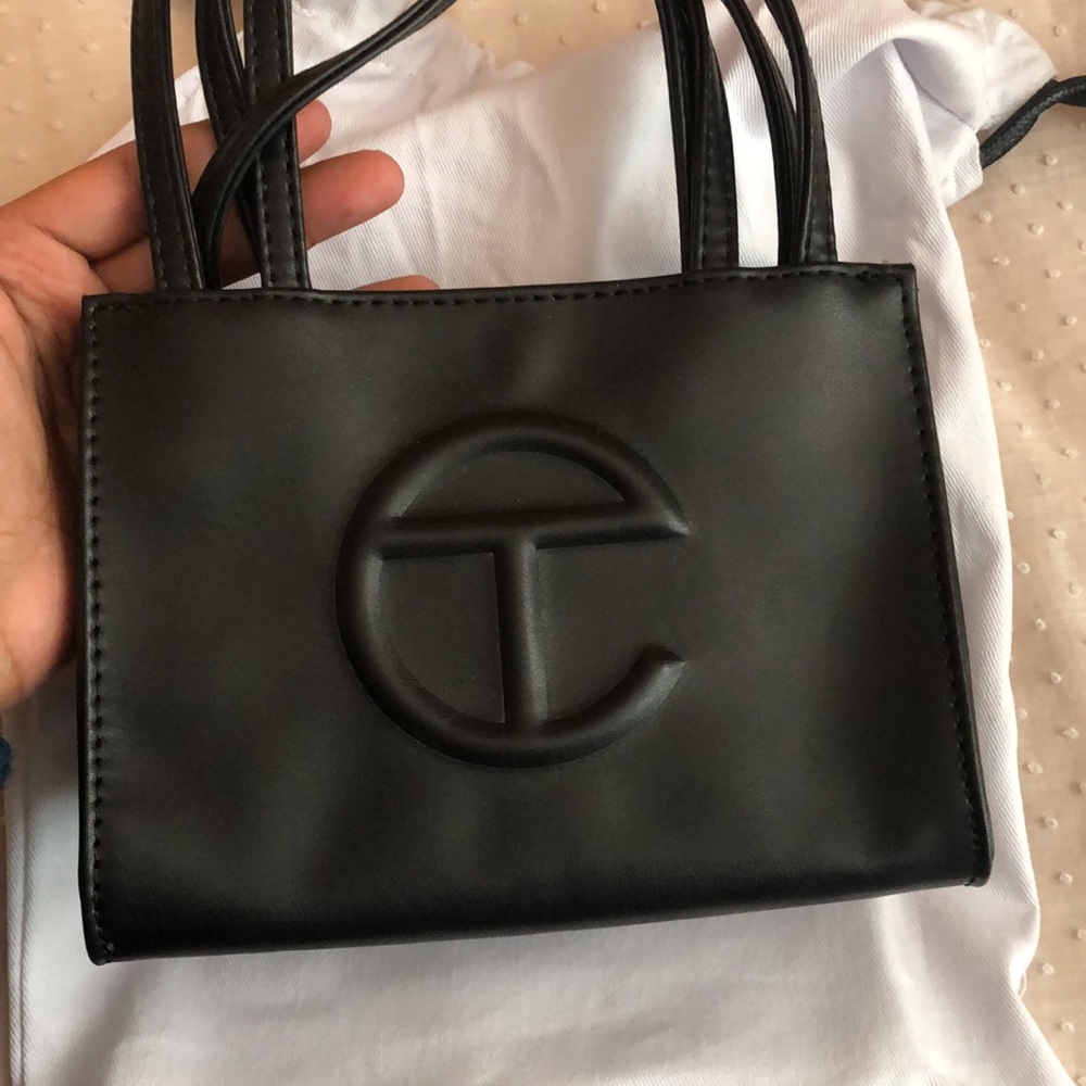 SMALL BLACK TELFAR BAG